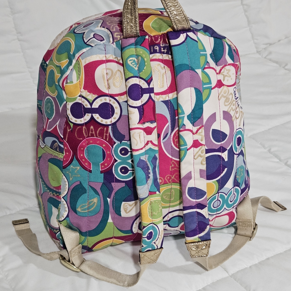 Coach Limited Edition 2010 Pop C Glam Backpack - Picture 2 of 10